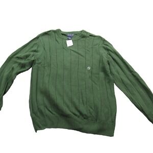 Saddlebred Sweater Mens Medium Ribbed Knit Crewneck Pullover Classic‎